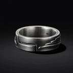 Vintage Personalized Creative Basketball Ring Men's Open Ring Rock Hip Hop Ring Pendant Trend Couple Gothic Niche