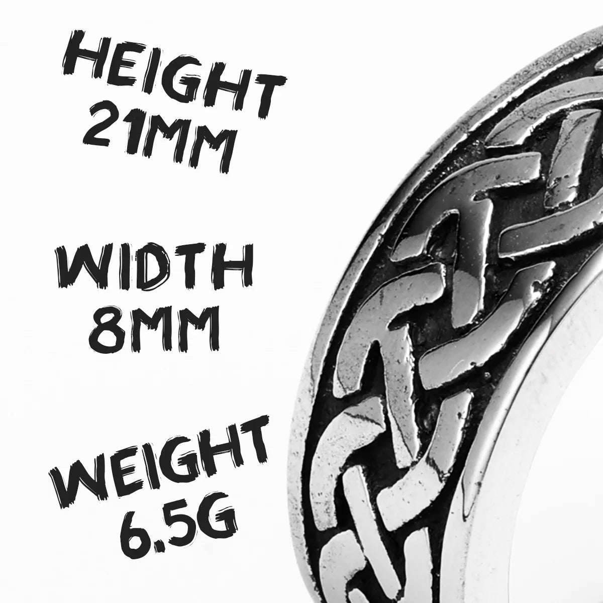 Celtic Knot Ring Stainless Steel