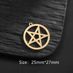 Gothic Satan Goat Stainless Steel Pendant Necklace