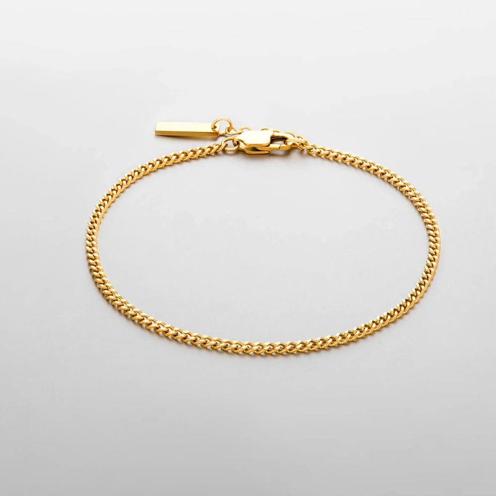 Cuban Chain Bracelet — Gold