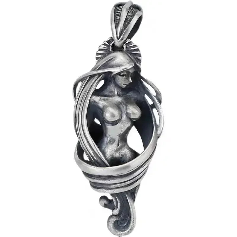 Angel Stainless Steel Pendant Necklace