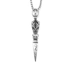 Exorcism Scepter Pendant — Stainless Steel