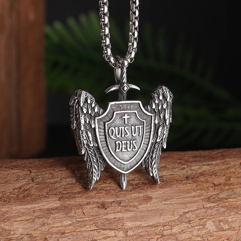 Cool Heavy Bicycle Chain Skull Motorcycles Engine Metal Pendant Jewelry Motor Biker Skull Cross Men Pendant