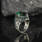 Multi-Color Adjustable Ring for Men — Zinc Alloy