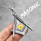 Star of David Pendant — Stainless Steel