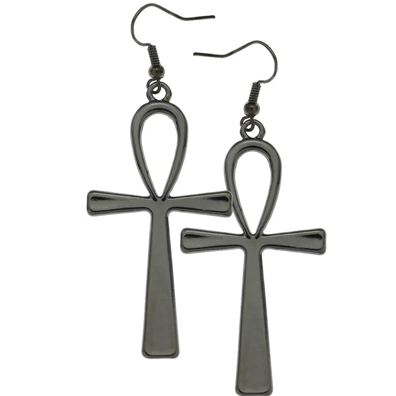 Big Egyptian Ankh Cross Pendant — Stainless Steel