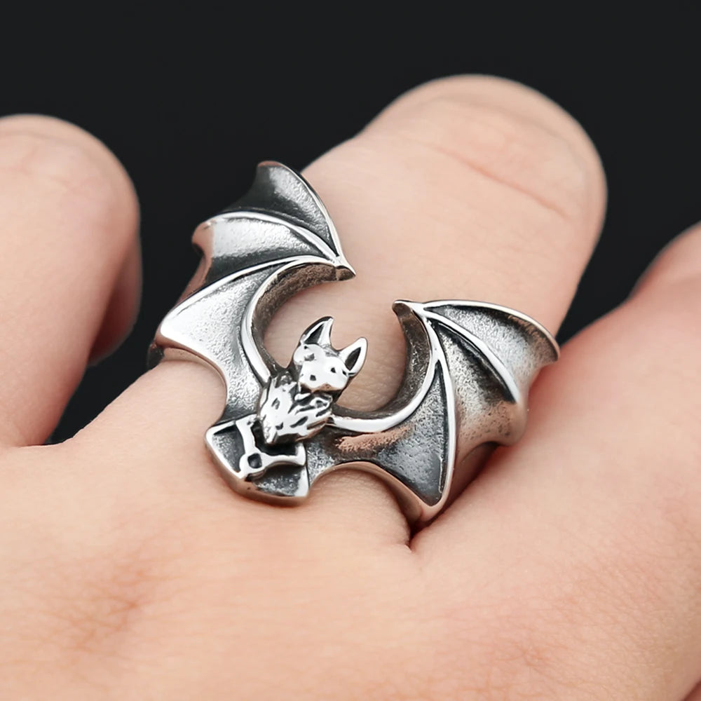 Bat Ring — Stainless Steel