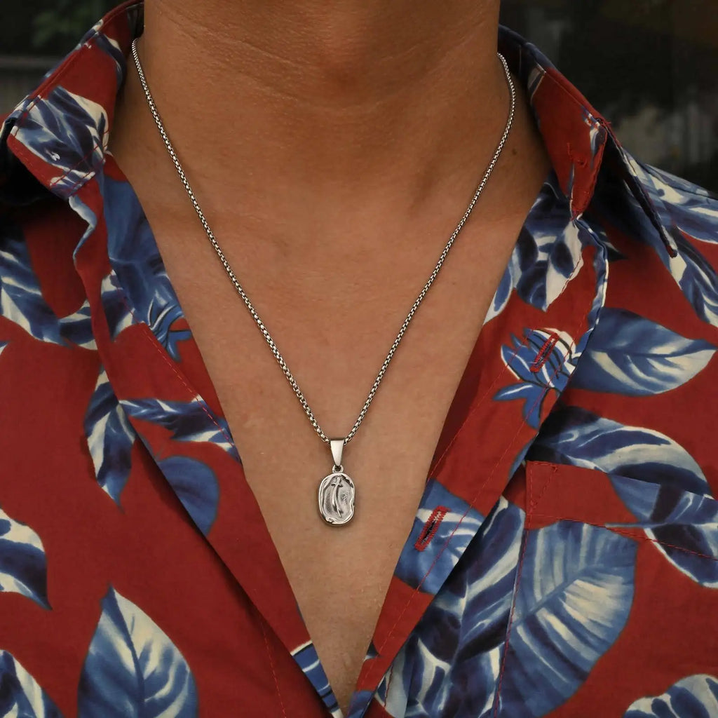 Islamic Sword Pendant Necklace — Stainless Steel