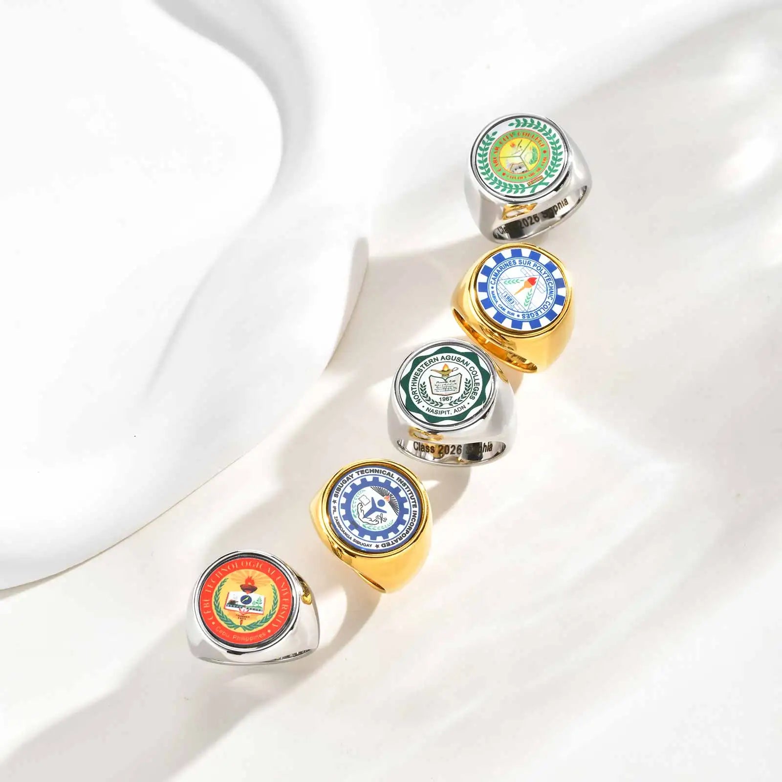 Statement Signet Ring — Stainless Steel