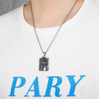 Fallen Angel Devil Pendant — Stainless Steel