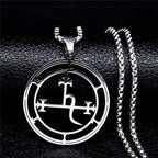 Lilith Demon Seal Necklace — Silver