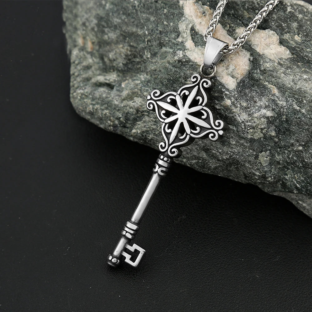 Keys Pendant — Stainless Steel