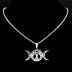 Witchcraft Stainless Steel Pendant Necklace