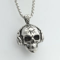 Punk Hip Hop Cassette Necklace Vintage Stainless Steel Men Necklace Chain Fashion Nightclub Rock Jewelry Gift