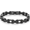 Punk Men's Biker Bracelet Motorcycle Style Chain 316l Stainless Steel Bracelets for Man Jewelry Accessory Birthday