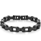 Punk Men's Biker Bracelet Motorcycle Style Chain 316l Stainless Steel Bracelets for Man Jewelry Accessory Birthday