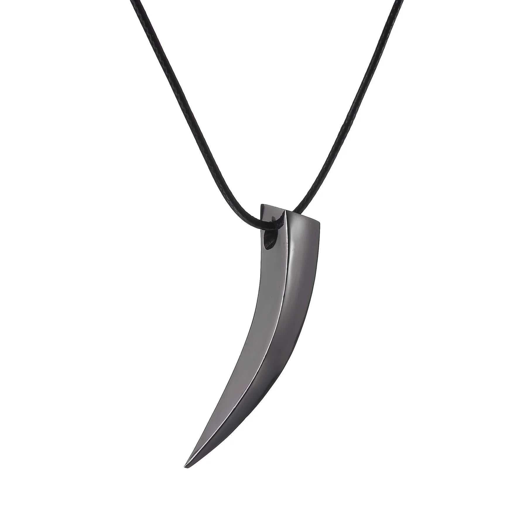 Wolf Stainless Steel Pendant Necklace