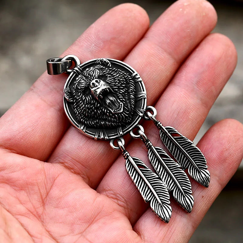 Slavic Viking Stainless Steel Pendant Necklace