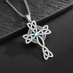 Celtic Trinity Knot Pendant Necklace — Zinc Alloy