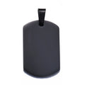 18x30mm Small Military Army ID 4 Colors Stainless Steel Name Blank Dog Tags Pendant Rectangle Necklace Jewelry