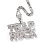 UWIN Customized Baguettecz Name Necklaces for Women Men Iced Out Cubic Zirconia Letters Fashion Personalized Jewelry for Gift
