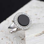 Agate Statement Ring — 925 Silver