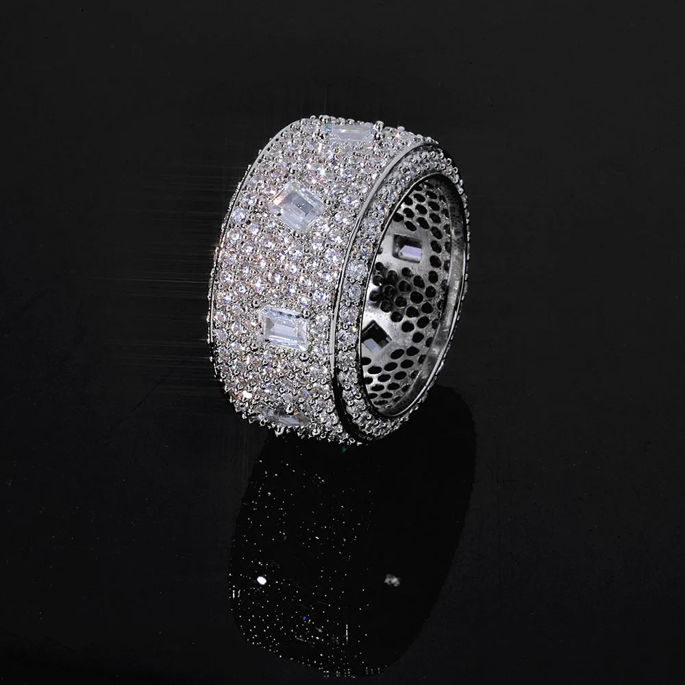Iced Out Championship Ring Stainless Steel