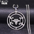 Sigil de Lucifer Furfur Necklace — Stainless