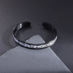Fashion Design Stainless Steel Curved Tableware Fork Open Bracelet Men and Women Personality Charm Hip Hop Casual
