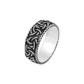 Odin Steel Ring Vintage Nordic Viking Celtics