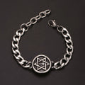Star of David Bracelet — Stainless Steel
