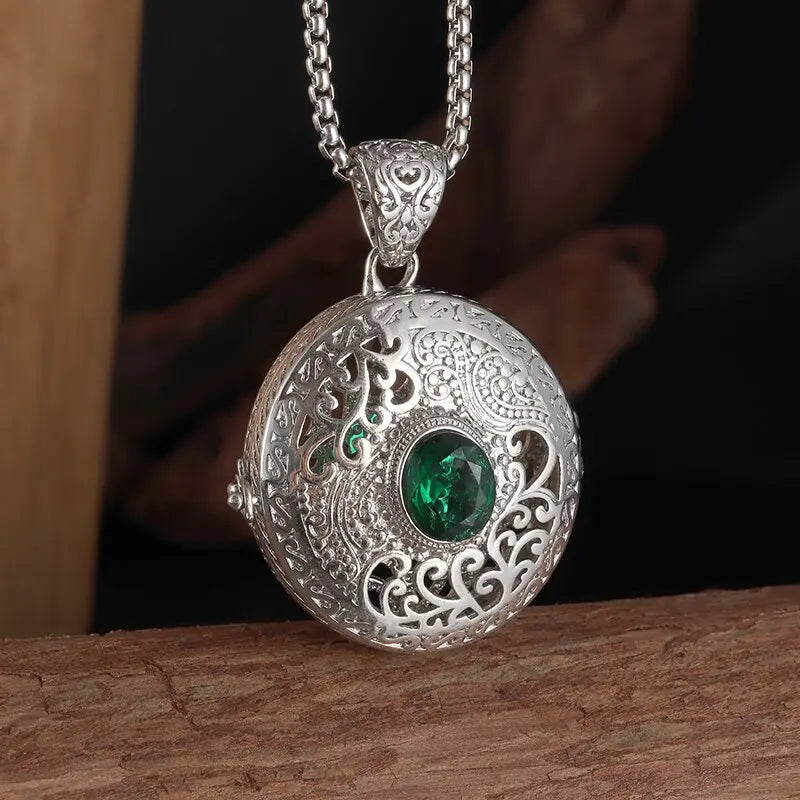 Vajra Pendant Necklace — Stainless Steel