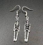 Halloween Vintage Skeleton Skull Dangle Earrings for Women Jewelry Party Gifts Aretes De Mujer Modernos 2021