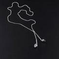 Personalized Hip-hop Headphone Design  Adjustable Necklace for Women Men Stainless Steel Clavicle Chain Jewelry Accessory Gifts