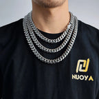 Stainless Steel Cuban Chain Necklace Miami