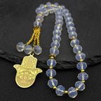 Hamsa Hand Pendant Necklace — Stainless Steel