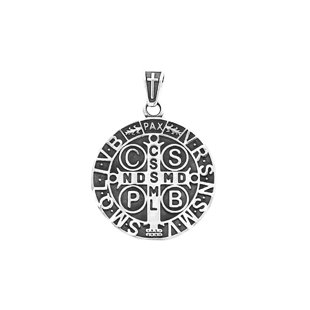 San Benito Exorcist Pendant — Stainless