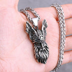 Nordic Vikings Tree of Life Odin Necklace Various Men Celtic Amulet Pendant Stainless Steel Vintage Charm Punk Jewelry