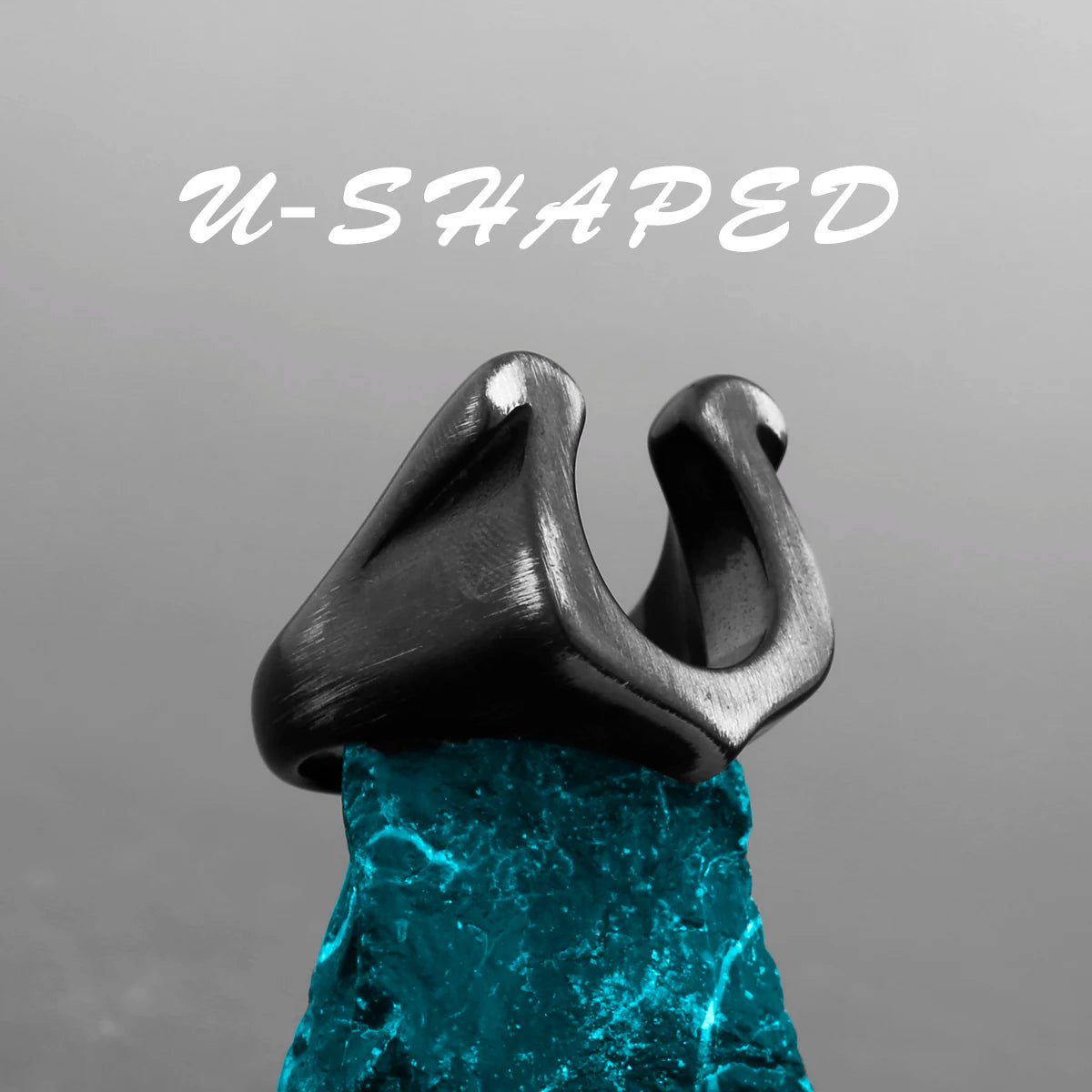 Simple Punk Retro Black Stainless Steel Mens Rings for Women Couple Lover Boy Girlfriend Biker Jewelry Creativity Gift