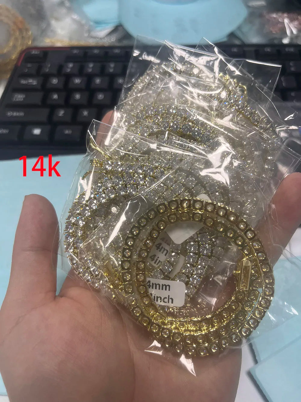 Gold Cuban Chain Necklace 10/12/22MM Brass