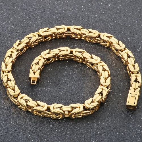 Link Chain Necklace — Stainless Steel 13mm