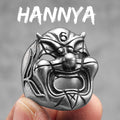 Steampunk Skull Ring Black — Stainless Steel