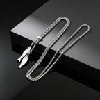 Fish Stainless Steel Pendant Necklace