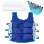 Ice Vest Cooling Safety Vest Outdoor High Temperature Clothing Adjustable Cool Jacket Summer Outdoor Ice Pack Cooling