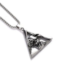 Skull Steel Pendant European American Individuality