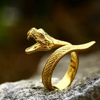 Beier 316L Stainless steel Animal Unique Cools snake men and women ring fashion high quality gift BR8-703