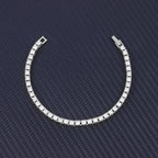 14mm Bracelet With Box Buckle High Quality Iced Out Cubic Zirconia Hip Hop Fashion Personality Jewelry For Gift Luxury