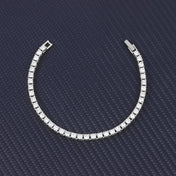 14mm Bracelet With Box Buckle High Quality Iced Out Cubic Zirconia Hip Hop Fashion Personality Jewelry For Gift Luxury