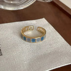 Articulated Snake Ring — Black