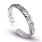 Men\'s Personalized Retro Ethnic Animal Pixiu Bangles Men Women Cuff Bracelets Casual Jewelry Gifts